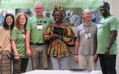 Dr. Lina Receives Siddle-Marsden Award from PASA